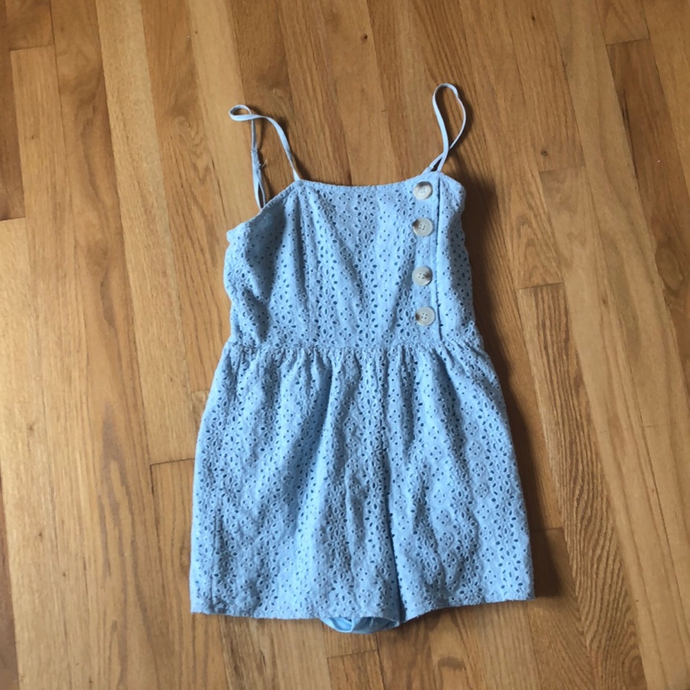 Blue romper